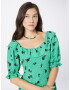 Dorothy Perkins Rochie verde / negru / alb - Pled.ro