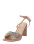 Dorothy Perkins Sandale gri argintiu / roz pal - Pled.ro