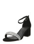 Dorothy Perkins Sandale 'Tina' negru / transparent - Pled.ro