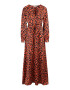 Dorothy Perkins Tall Rochie roșu ruginiu / roșu orange / negru / alb - Pled.ro