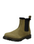 Dr. Martens Ghete chelsea '2976 Leonore' oliv / negru - Pled.ro