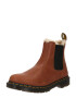 Dr. Martens Ghete chelsea 'Leonore' ecru / maro coniac / negru - Pled.ro