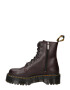 Dr. Martens Ghete cu șireturi 'Jadon' galben / roșu burgundy / negru - Pled.ro