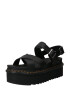 Dr. Martens Sandale 'Voss Ii Quad' galben / negru - Pled.ro