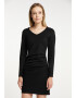 DreiMaster Klassik Rochie negru - Pled.ro