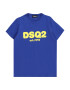 DSQUARED2 Tricou albastru / galben - Pled.ro