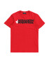 DSQUARED2 Tricou roșu / negru / alb - Pled.ro