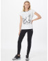 EA7 Emporio Armani Leggings negru / alb - Pled.ro