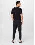 EA7 Emporio Armani Pantaloni sport negru / alb - Pled.ro