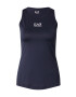 EA7 Emporio Armani Sport top bleumarin / alb - Pled.ro