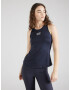 EA7 Emporio Armani Sport top bleumarin / alb - Pled.ro