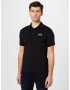 EA7 Emporio Armani Tricou negru / alb - Pled.ro