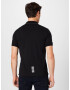 EA7 Emporio Armani Tricou negru / alb - Pled.ro