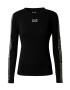 EA7 Emporio Armani Tricou negru / alb - Pled.ro