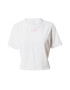 EA7 Emporio Armani Tricou roz deschis / alb - Pled.ro