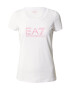 EA7 Emporio Armani Tricou roz deschis / alb - Pled.ro