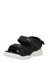 ECCO Sandale ' BIOM RAFT' gri taupe / negru / alb - Pled.ro