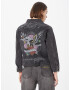 Ed Hardy Geacă de primăvară-toamnă 'BRAVE-HEARTS' galben citron / gri deschis / mov deschis / negru denim - Pled.ro