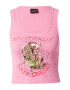 Ed Hardy Top galben deschis / roz pitaya / roz deschis / negru - Pled.ro