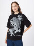 Ed Hardy Tricou 'Jumping Koi' gri / gri deschis / negru - Pled.ro