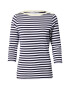 ESPRIT Tricou crem / bleumarin / alb - Pled.ro