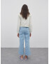 EDITED Jeans 'Chrissy' albastru denim / alb - Pled.ro