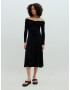 EDITED Rochie 'Eriko' negru - Pled.ro