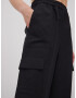 EDITED Pantaloni 'Belina' negru - Pled.ro