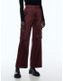 EDITED Pantaloni 'Malena' roșu burgundy - Pled.ro