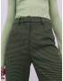 EDITED Pantaloni 'Reina' verde / negru - Pled.ro