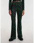 EDITED Pantaloni 'Zelinda' verde / negru - Pled.ro