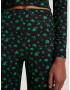 EDITED Pantaloni 'Zelinda' verde / negru - Pled.ro