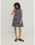 EDITED Rochie 'Aleana' bleumarin / alb - Pled.ro