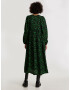 EDITED Rochie 'Bonny' verde / negru - Pled.ro