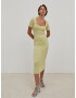 EDITED Rochie 'Ingrid' verde - Pled.ro