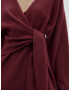 EDITED Rochie 'Loran' roșu burgundy - Pled.ro