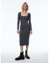 EDITED Rochie 'Maija' gri metalic - Pled.ro