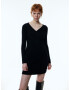 EDITED Rochie tricotat 'Amely' negru - Pled.ro