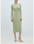 EDITED Rochie tricotat 'Audelia' verde deschis - Pled.ro