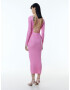 EDITED Rochie tricotat 'Oline' roz - Pled.ro