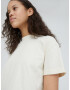 EDITED Tricou 'Louna' alb natural - Pled.ro