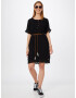 Eight2Nine Rochie tip bluză negru - Pled.ro