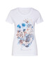 EINSTEIN & NEWTON Tricou albastru deschis / roz / alb - Pled.ro