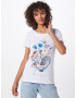 EINSTEIN & NEWTON Tricou albastru deschis / roz / alb - Pled.ro