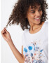 EINSTEIN & NEWTON Tricou albastru deschis / roz / alb - Pled.ro