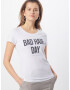 EINSTEIN & NEWTON Tricou 'bad hair day' negru / alb - Pled.ro