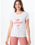 EINSTEIN & NEWTON Tricou 'Champagne Diet' roz / alb - Pled.ro