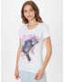 EINSTEIN & NEWTON Tricou 'Crow Time' lila / alb - Pled.ro