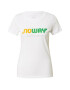 EINSTEIN & NEWTON Tricou 'No Way' galben / verde / alb - Pled.ro