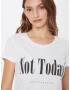 EINSTEIN & NEWTON Tricou 'Not Today' negru / alb - Pled.ro